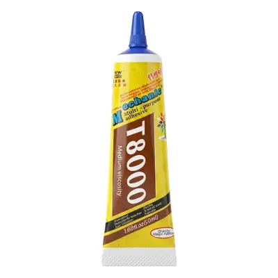 Lepilo T8000 50ml za pritrditev zadnjega stekla in LCD zaslona