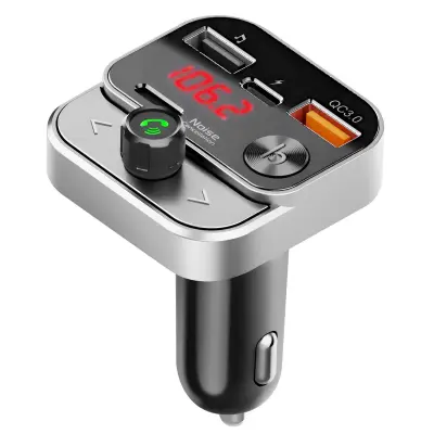 FM oddajnik Avto Bluetooth z dvojnim USB-jem za polnjenje glasbe