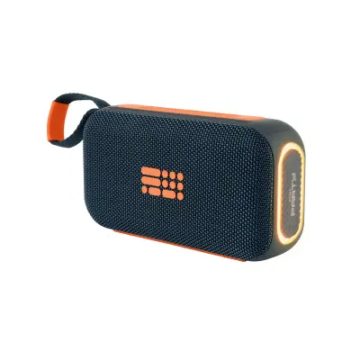 BigBen, Brezžični zvočnik Bluetooth, svetleč, moč 30W, izjemen zvok, Modra