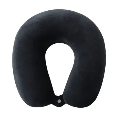 U-vzglavnik iz PP vate – ergonomska zatiljna podpora in 360° udobje Black