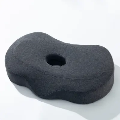 Ergonomski vzglavnik iz spominske pene z zonalno oporo za vrat DarkGrey