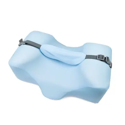 4D cervikalni vzglavnik proti bočnemu spanju s spominsko peno Blue