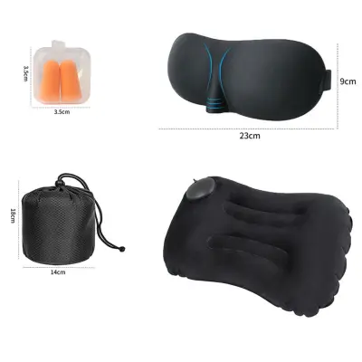 Samovnapihljiv V-vzglavnik iz kristalnega žameta s 3D masko Black