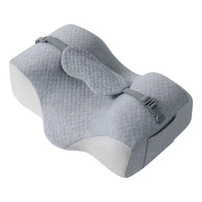 4D cervikalni vzglavnik proti bočnemu spanju s spominsko peno Grey