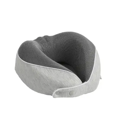 Spominska pena U-vzglavnik z 3-točkovno oporo, pralna prevleka LightGrey