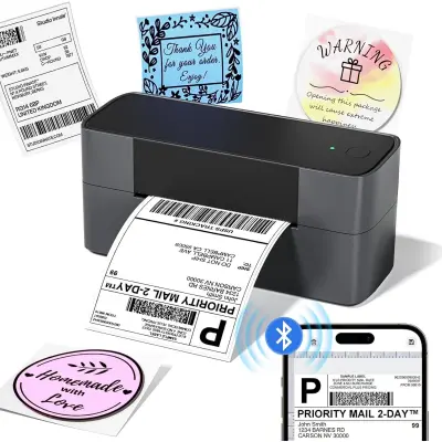 Bluetooth termični tiskalnik etiket 203dpi 150mm/s za logistiko