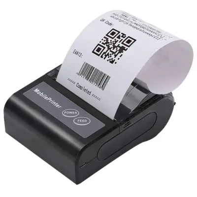 Prenosni termični tiskalnik 58mm USB+Bluetooth 90mm/s 203 dpi 1500mAh