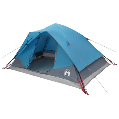 vidaXL Takojšnji šotor Modra 305 x 215 x 140 cm Poliester in jeklo