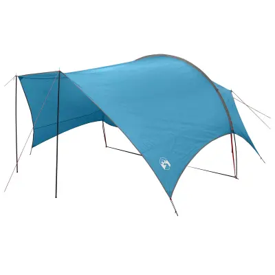 vidaXL Vodoodporen kamperski tarp Modra 550 x 400 x 230 cm