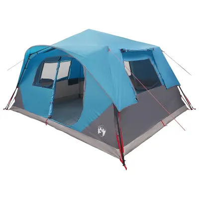 vidaXL Takojšnji šotor Modra 365 x 280 x 200 cm Poliester in jeklo