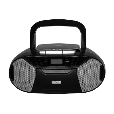 Imperial, Prenosni radio DAB+ / FM PBB1 s CD predvajalnikom in kasetami, boombox, Črna