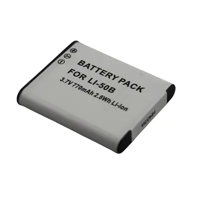 Baterija Li-ion 3.7V 680mAh 2.8Wh za napravo Fotoaparat Olympus Li-50B