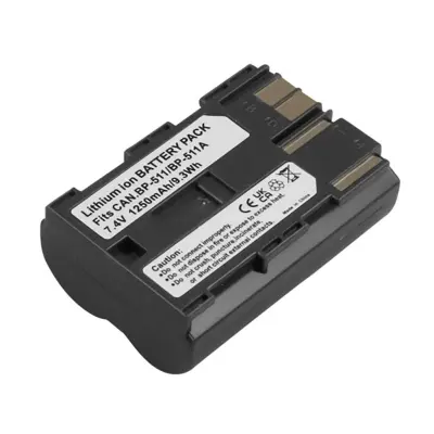 Baterija Li-ion za fotoaparat Canon DM-MV100X 7.4V 1250mAh združljiva z BP-511