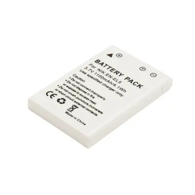 Baterija Li-ion 1100mAh Napravica Fotoaparat Nikon Coolpix 3.7V združljiv z EN-EL5