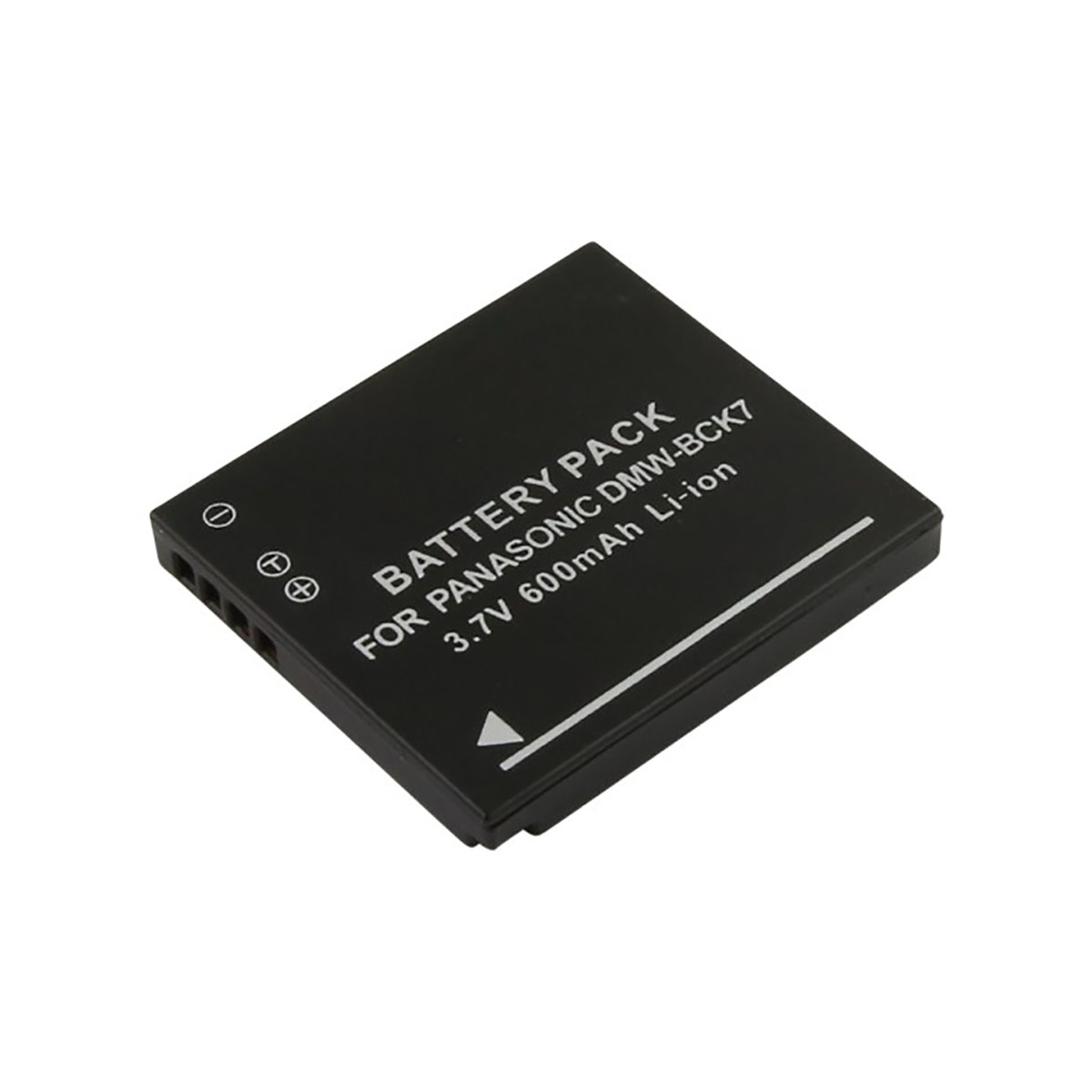 Baterija Li-ion 600mAh za fotoaparat Panasonic Lumix, združljiva. DMW-BCK7
