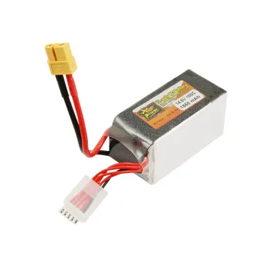 Li-Polymer baterija 1.55A za dron FPV 4S 100C z XT60 vtičem 14.8V