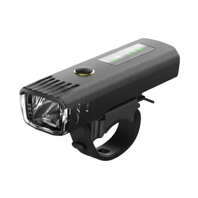 LED kolesarska luč 350 lumnov s senzorjem svetlobe, polnilna