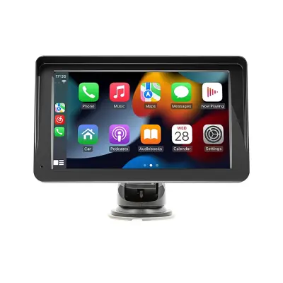 7-palčni zaslon za avtomobil CarPlay Android Auto brezžično s priseskom