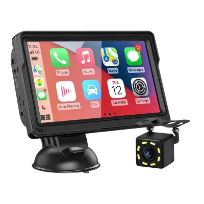 CarPlay zaslon Android Auto 7'' Bluetooth Vetrobran Kamera za vzvratno vožnjo
