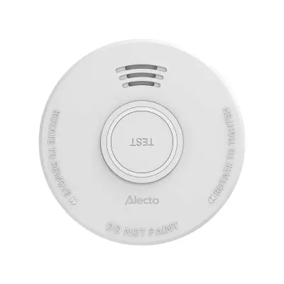 Močan fotoelektrični detektor dima 85dB alarm