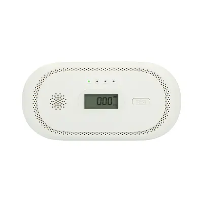 Detektor ogljikovega monoksida z LCD zaslonom – zmogljiv alarm 85 dB
