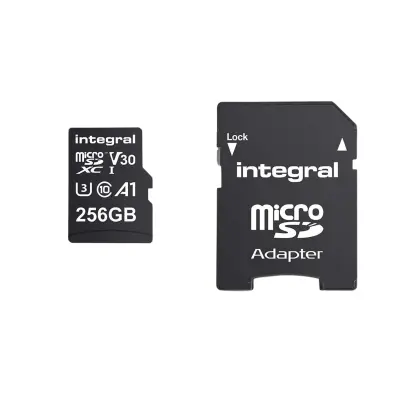 Spominska kartica MicroSDHC/XC V30 UHS-I U3 visoke hitrosti 256 GB