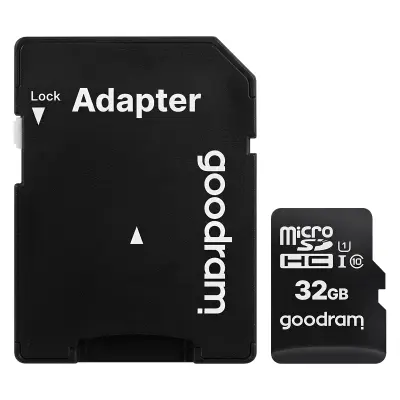MicroSD kartica 32GB Class 10 UHS-I z vključenim SD adapterjem