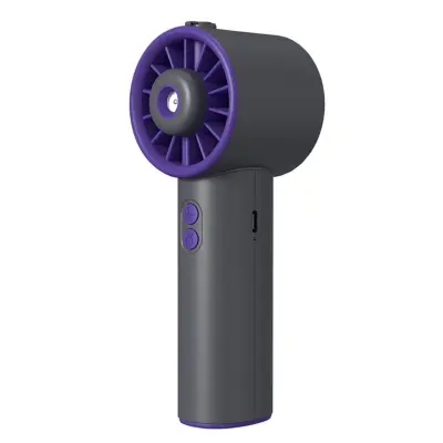 Prenosni meglični ventilator z nano meglico, 3 hitrosti, 2000mAh Gray