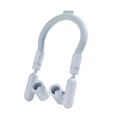 Osebni vratni ventilator z ledenim obročem, 2000mAh, 360° nastavljiv Blue