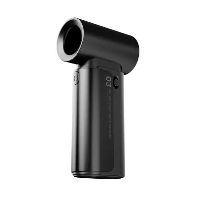 Mini žepni ročni ventilator – 4000mAh, 3-stopenjski turbo pretok Black