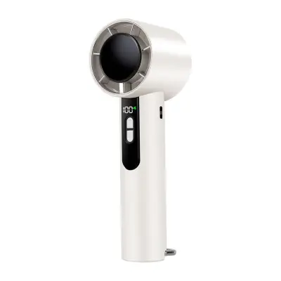 Zložljiv ročni ventilator 10000 RPM, 3000mAh, 1-100 brezstopenjski White