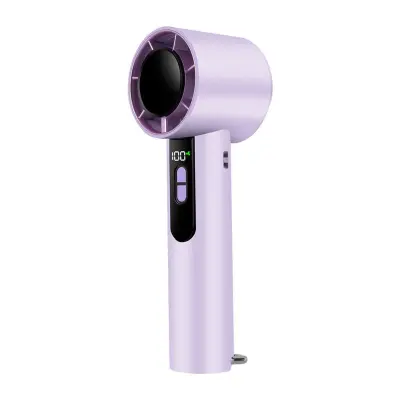 Zložljiv ročni ventilator 10000 RPM, 3000mAh, 1-100 brezstopenjski Purple