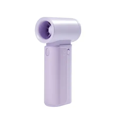 Mini žepni ročni ventilator – 4000mAh, 3-stopenjski turbo pretok Purple
