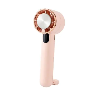 Klipni mini ventilator s ledeno hladilno ploščo, 2000mAh, 5 stopenj Pink