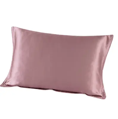 Luksuzni par svilenih prevlek za vzglavnike Pink