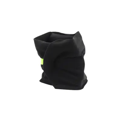 Udobna potovalna blazina z dvojno podporo za vrat Black