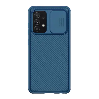Odprta emb - Ohišje Nillkin CamShield Pro za Samsung Galaxy A52/A52S 4G/5G (modro)