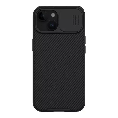 Odprta emb - Nillkin ovitek CamShield Pro za iPhone 15 Plus (črn)
