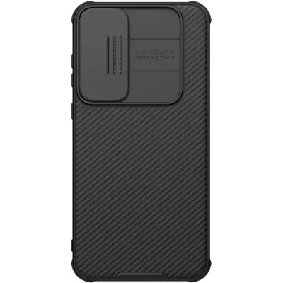 Odprta emb - Nillkin CamShield zaščita za Samsung Galaxy A35 - črna