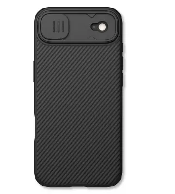 Odprta emb - Ovitek za telefon iPhone 17 Air,ohišje za telefon Nillkin CamShield Pro Primer,Zaščitni primer za drsni objektiv,črna