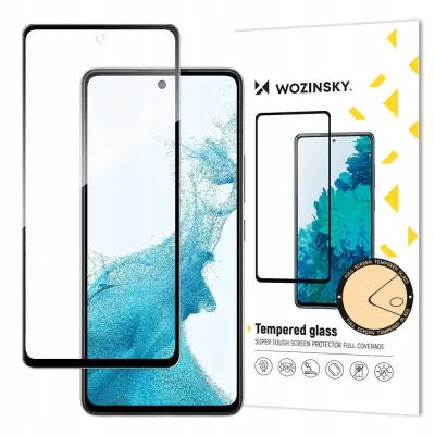 WOZINSKY KALJENO STEKLO POLNO LEPILO ZA SAMSUNG GALAXY A53 5G Z ZAŠČITO OKVIRJA