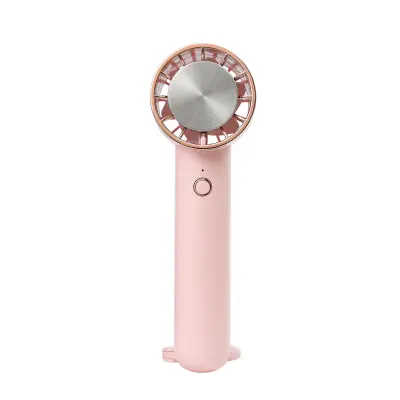 Prenosni polnilni viseči ventilator z aluminijem, 2000mAh, 3 hitrosti Pink