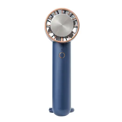 Prenosni polnilni viseči ventilator z aluminijem, 2000mAh, 3 hitrosti Blue