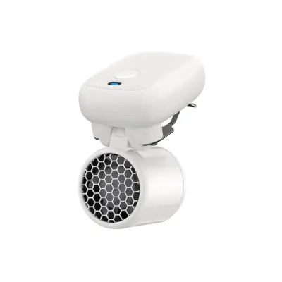 Prenosni USB polnljiv mini spončni ventilator z 1200mAh baterijo Beige