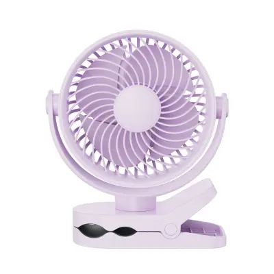 3-v-1 polnilni spončni ventilator, brezkrtačni motor, 4-stopenjski Purple