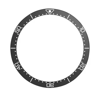 Nadomestni obroč z luskastim vzorcem za Garmin Fenix 8/Tactix 8 51mm Black&White