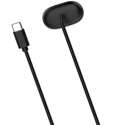 Magnetni kabel za polnjenje samo za Google Fitbit Air, 100cm Black