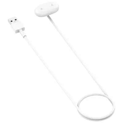 Magnetni polnilni kabel za Google Fitbit Air, USB-A, 100cm, ABS+TPE White
