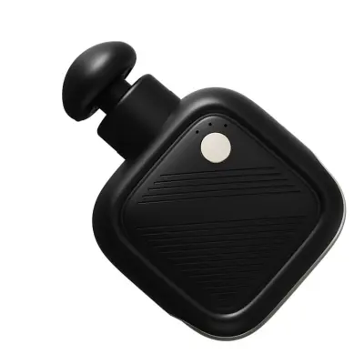 Mini masažni pištola za fascijo – brezkrtačni motor, 4 hitrosti, Type-C Black