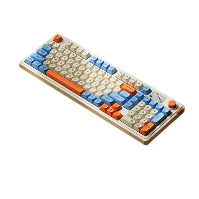 L98 tipkovnica z RGB osvetlitvijo, 98-tipk, tanka ABS, tiha